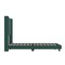 Flash Furniture Emerald Velvet Queen Platform Bed with Headboard YK-1079-GR-Q-GG - alternate 10